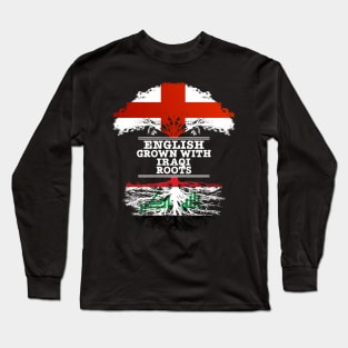 English Grown With Iraqi Roots - Gift for Iraqi With Roots From Iraq Long Sleeve T-Shirt